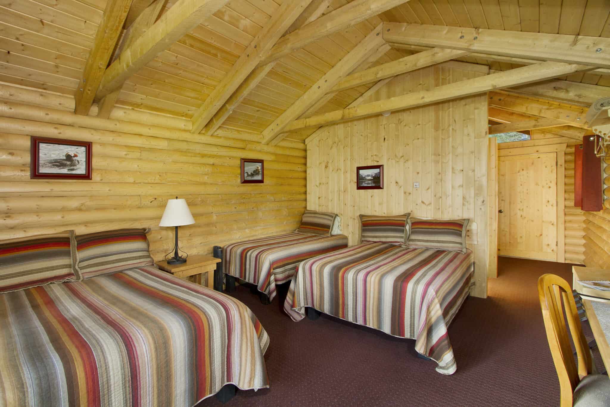 The Cabins at Kenai Fjords Glacier Lodge - Alaska Wildland Adventures