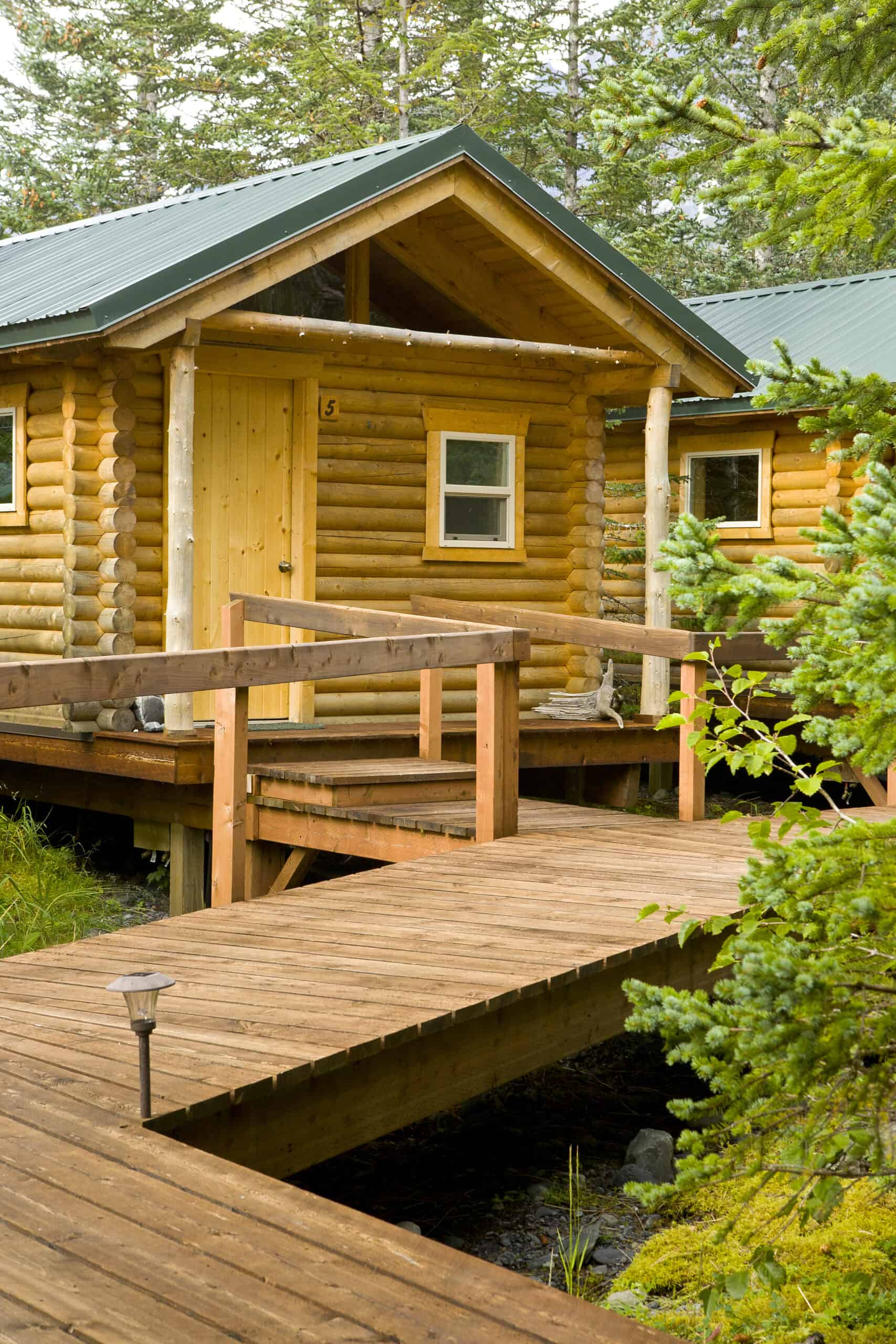 The Cabins at Kenai Fjords Glacier Lodge - Alaska Wildland Adventures