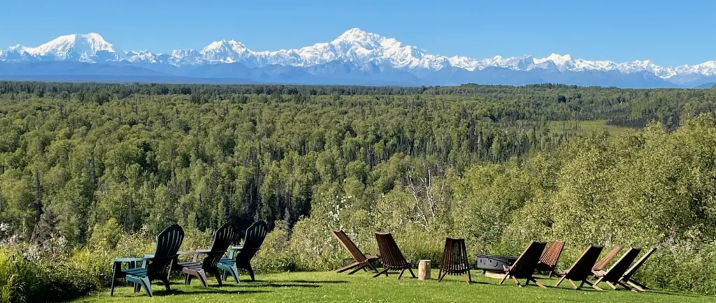 View of the Alaska Range