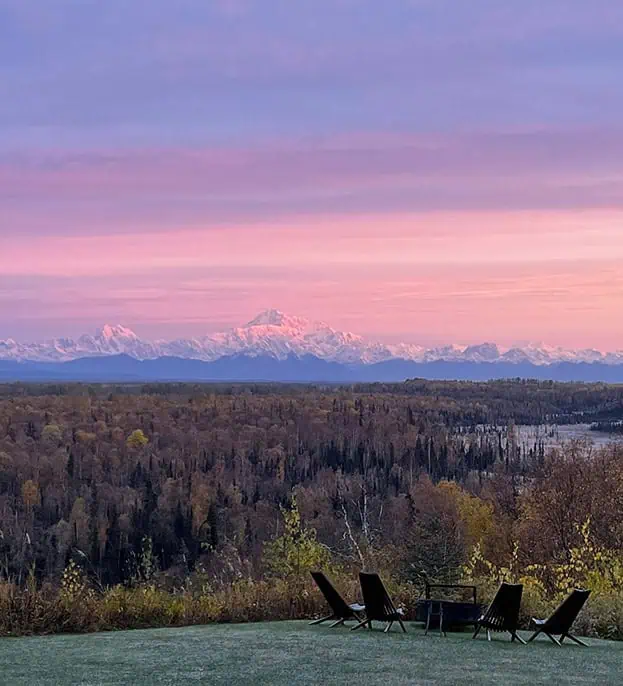 View of the Alaska Range